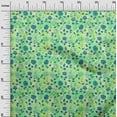 thumbnail image 2 of oneOone Cotton Jersey Mint Green Fabric Batik Sewing Material Print Fabric By The Yard 58 Inch Wide, 2 of 4