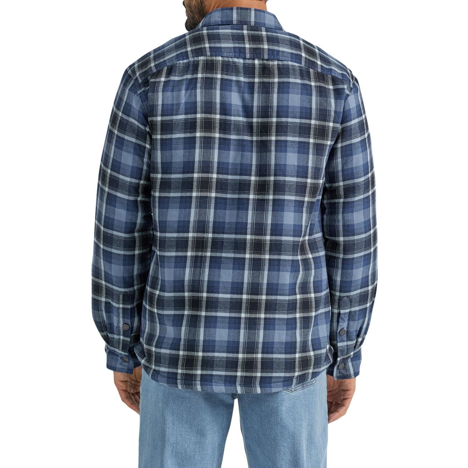 Wrangler Men's Sherpa Lined Overshirt