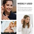 thumbnail image 3 of Miangastore 6 pcs Makeup Eyebrow Stencil Disposable Eyebrow Template Women Eyebrow Stickers, 3 of 9