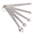 thumbnail image 4 of 5pcs Small Measuring Spoons Stainless Small Measuring Spoons;Stainless Steel Seasoning Dry Liquid Ingredients Mearure and Liquid Ingredients Kitchen Mearure Tools, 4 of 8