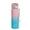 Multicolor, variant on Gradient Plastic Water Bottle,23 oz Squeeze Sports Water Bottle with Push-Pull Lid,Leak Proof BPA-Free Reusable Bottle for Travel Gym School Outdoor