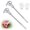 C-hook, variant on Fire Hydrant Spanner Wrench Adjustable 20 Inch 2 Pack Carbon Steel Fire Hydrant Wrench Valve Tool,Fits 1-1/2 to 6 Inch Valve Caps Bolt Heads for Firefighting Plumbing Maintenance