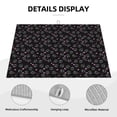 thumbnail image 3 of Fotbe Cool Skull Love Alfombrilla de Secado para Cocina con Estampado, 18x24 Pulgadas, 3 of 7