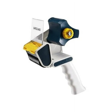 Excell ET-600 Table Top Label Protection Tape Dispenser - 6 Inch Wide Roll Capacity, Blue/Ivory