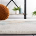 thumbnail image 4 of SAFAVIEH Phoenix Risto Abstract Area Rug, Aqua/Gold Rust, 6'7" x 6'7" Round, 4 of 10