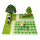 thumbnail image 4 of Árboles de jardín, paisaje, Kit de bricolaje, colección divertida interactiva con accesorios de animales, manualidades, modelo educativo de árboles, 4 of 9