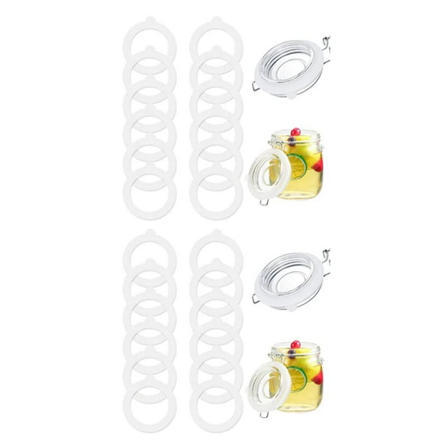 stanreset 12piece Universal Silicone Gasket For Replacement And Function Wide Range Of Applications 2Set