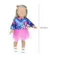 thumbnail image 3 of Darzheoy 18 inch Doll Clothes Reborn Baby Doll Accessories Clothes for Baby Dolls for American Girls or Boys, 3 of 6