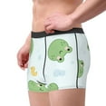 thumbnail image 3 of Kdxio Men's Boxer Briefs with Kawaii Frogs Print - Comfortable and Breathable Underwear for Everyday Wear, 3 of 7