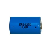 1/2 AA 3.6 Volt LS14250 (ER14250) Primary Lithium Battery (1200 mAh)