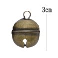 thumbnail image 2 of 2 cuerdas en 4 piezas de campanas para perros y gatos, campana de latón para rastreador de mascotas con llavero para collares de mascotas, 2 of 5