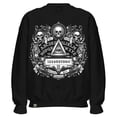 thumbnail image 1 of Sudadera Negra Sin Gorro Chica Dark Ouija, 1 of 4
