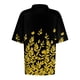 thumbnail image 5 of Fiudx Camisas de Mujer Blusa con Botones y Cuello Vuelto de Manga Corta con Estampado Cómodo E Informal para Mujer a La Moda, 5 of 5