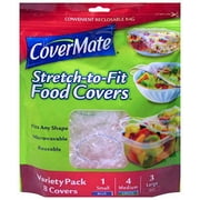 Covermate Stretch-to-fit Food Covers Convenient Reclosable Bags