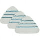 thumbnail image 1 of Almohadillas de Repuesto para Mopa una Vapor 3 Piezas PañO Triangular Lavable Limpieza de Suelo Mopa de Microfibra Almohadilla para la Cabeza Accesorios para Mopa una Vapor, 1 of 5