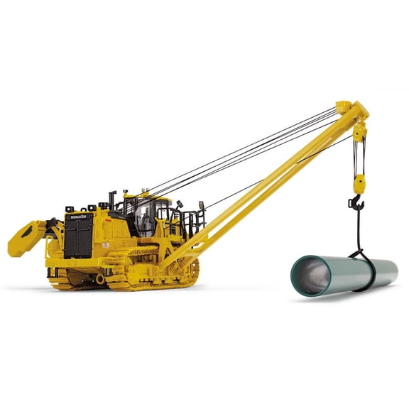 First Gear 1/50 Komatsu D155CX-8 with K170 Pipelayer 50-3494
