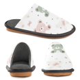 thumbnail image 4 of Plush rubber slippers soft gauze slippers with waterproof and wear -resistant shoes A Teddy Bear Pattern, 4 of 8