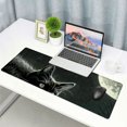 thumbnail image 6 of Heduofu Schoolsupplies Black cat in moonlight Mouse Pad, Mousepad (Cats Mouse Pad) 31.5x11.8 in, 6 of 6