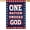 Patriotic Stars, variant on Hate Won''t Make Us Great American House Decorative Flag Rainbow Hands Hearts 28 x 40 Inch Double Sided Garden Flags Banner for Outdoor Porch Yard Decor Seasonal House Flags and Home Display