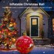 thumbnail image 5 of Bolas inflables de Navidad de 60cm decoraciones inflables impermeables para patio navideño, 5 of 5