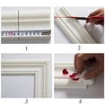 thumbnail image 5 of Self adhesive waist line skirting line foam edge ceiling TV background wall frame anti-collision interior corner line dado sticker, 5 of 7