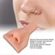 thumbnail image 4 of Silicone Piercing Practice Model Simulation Soft Flexible Nose Ears Model for Display Teaching Light Skin Color, 4 of 5