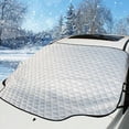 thumbnail image 3 of Lefu Magnetic Car Windshield Snow Cover Winter Ice Frost Guard Sun Shade Protector, 3 of 9