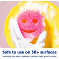 thumbnail image 5 of Scrub Daddy Scrub Mommy Sponges - Dish Scrubber + Non-Scratch Cleaning Sponges Kitchen, Bathroom + Multi-Surface Safe - Dual-Sided Dish Sponges for Scrubbing - Online Exclusive (3 Count), 5 of 9
