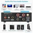 thumbnail image 4 of Amplificador receptor de audio estéreo Bluetooth 5.0 Fosi Audio BL20C, 4 of 7