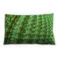 thumbnail image 1 of Ahgly Company Patterned Indoor Rectangular Nebula Green Lumbar Throw Pillow, 13 inch by 19 inch, 1 of 5