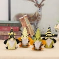 thumbnail image 4 of KYAIGUO Bumblebee Gnome Decorations, Gnome Doll Ornaments, Elf House Desktop Decorative Bee Dolls, 4 of 7