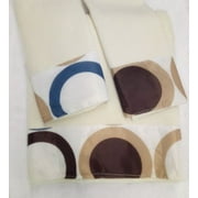 elegant design 3 piece decorative bath hand towel set bathroom wash cloth sami brown - Decorative Hand Towels elegant design 3 piece decorative bath hand towel set bathroom wash cloth sami brown - Decorative Hand Towels