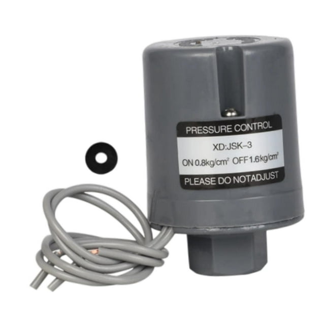 Interruptor de bomba de refuerzo Interruptor de bomba de presión de agua Fácil de usar Control de presión mecánico de servicio pesado para lavado de Interior 15 mm
