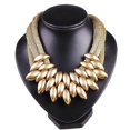 thumbnail image 4 of Collares con colgantes llamativos de moda, gargantilla vintage, collar étnico negro dorado, nuevos colgantes maxi, collar, joyería para mujer, 4 of 4