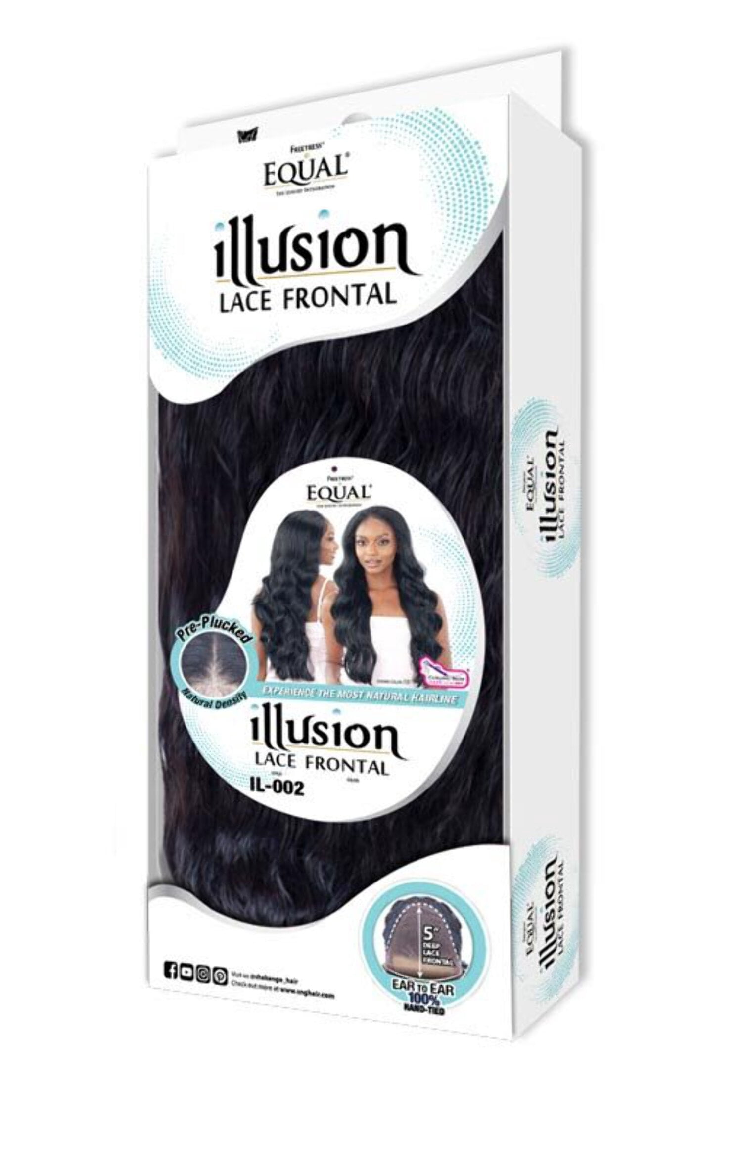 FREETRESS - EQUAL IL - 002 ILLUSION LACE FRONTAL WIG