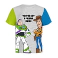 thumbnail image 3 of Camiseta Disney Toy Story Pixar Woody Buzz Lightyear Rex, 3 of 4