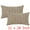 Brown, variant on Unique Bargains Corduroy Soft Square Cushion Covers Modern Throw Pillow Covers (2 Count) Beige 12"x20"