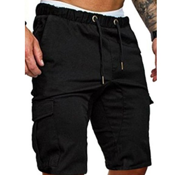 Hhchenyulemon Men Cargo Work Shorts Elasticated Pants