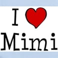 thumbnail image 2 of CafePress - I Love Mimi Infant Bodysuit - Baby Light Bodysuit, Size Newborn - 24 Months, 2 of 4