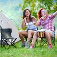 thumbnail image 6 of 600D Oxford Camping Chair Portable Foldable Chair Supports 220 lbs for Picnic, Fishing, Backpacking Golden Nebula, 6 of 8