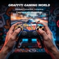 thumbnail image 5 of Rotacess Wireless Controller for P5 Controller, with Dual Vibration/Motion Sensor/Screenshot/3.5mm Audio Jack, Compatible with P5/P5 Pro/P5 Slim Console, Camouflage, 5 of 8