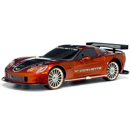 1:10 Scale New Bright Radio-Controlled Red Corvette