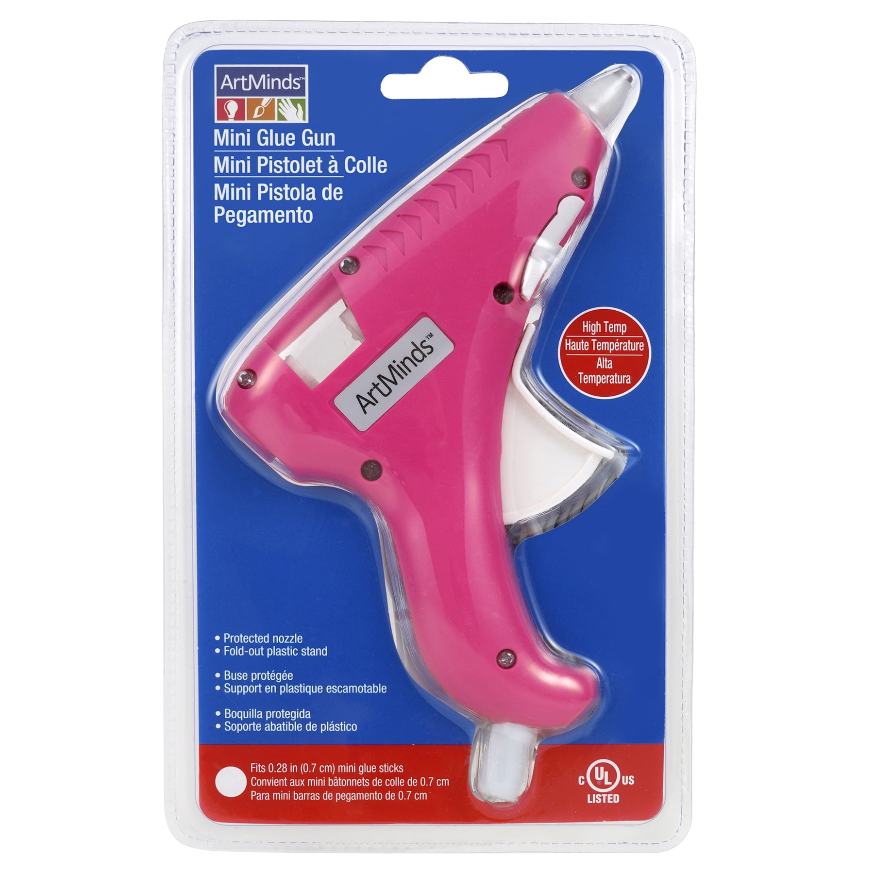 12 Pack: Pink Fashion Mini Glue Gun by ArtMinds