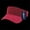 Maroon, variant on 3001 Sports Visor, Brown