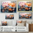 thumbnail image 4 of Designart "Fauvist Blossoms Of Lotus" Lotus Canvas Prints, 4 of 7