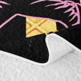thumbnail image 5 of Erosebridal Pink Ice Cream Drip Twin Quilt Set,Baseball Sport Gamer Print Twin Coverlet Set For Kids,2 Pieces, 5 of 7