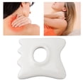 thumbnail image 1 of Herramienta de Masaje de Cerámica Gua Sha, Alivio Muscular Eliminaciónón Portátil de Arrugas de Raspado de Cermica para Mujeres para Mujeres para la Cabeza, 1 of 7