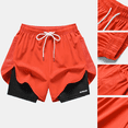 thumbnail image 2 of hoksml Women's 2-in-1 Running Shorts with Liner, Athletic Workout Shorts with Pockets for Gym, 2 of 8