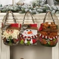 thumbnail image 4 of 3D Christmas Creative Plush Gifts Bags,Xmas Santa Claus Snowman Elk Decorative Bag for Festival Holiday Thanksgiving for Kids Gifts, 4 of 5