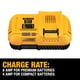 thumbnail image 3 of Cargador DEWALT FLEXVOLT de carga rápida de 20 V MAX (DCB118), 3 of 4